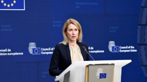 Russia paying ‘lip service’ to Trump with new peace plan, Kallas warns