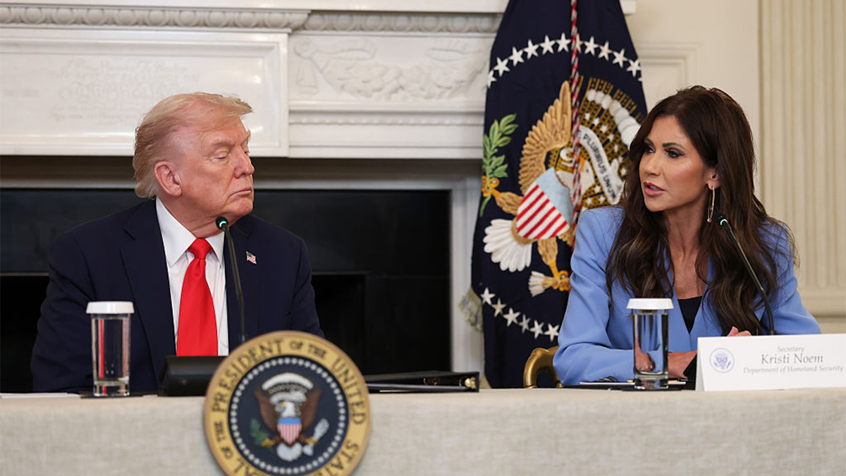 Trump and Noem